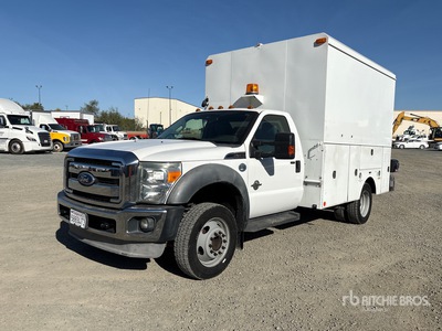 2012 Ford F-550 4x2 Van Truck