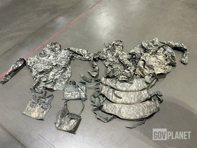 (25) Wet Weather Parkas, (50) Molded Waist Belts & Assorted Items