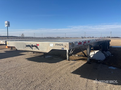 2024 Wabash FLCVBAL 53 ft T/A Spread Axle Flatbed Trailer