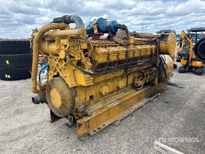 Cat SR-4 HC604G 1825 kW Skid-Mounted Self Contained Diesel Power Generator