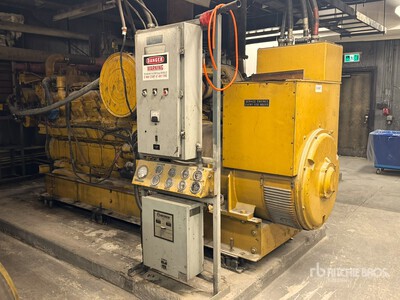 Cat SR-4 HC604G 1825 kW Self Contained Diesel Power Generator Set