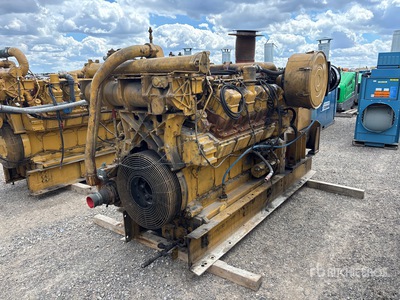 1990 Cat 3512 Skid-Mounted Self Contained Diesel Power Generator