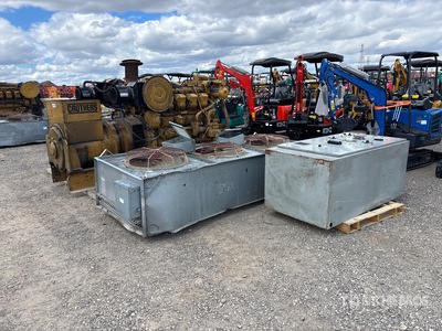 Cat 3508 750 kVA Skid-Mounted Self Contained Diesel Power Generator Set