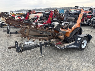 Barreto 20RTK Tracked Trencher w/ Trailer