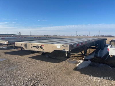 2024 Wabash FLCVBAL 53 ft T/A Spread Axle Flatbed Trailer