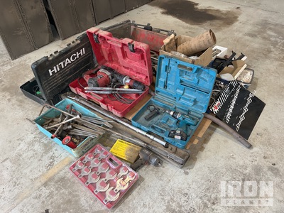 Quantity of Various Shop Tools, Torque Wrench, Hose clamps
