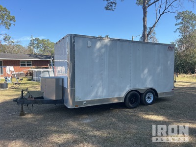 2011 Hurricane Cargo 16 ft T/A Enclosed Trailer