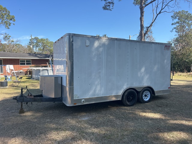 2011 Hurricane Cargo 16 ft T/A Enclosed Trailer