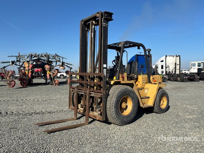 Cat RC60 6000 lb Pneumatic Tire Forklift