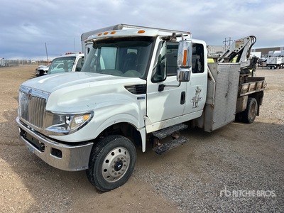 2014 IMT 7/48K2 6305 lb Knuckle Boom on 2015 International TerraStar 4x4 Boom Truck