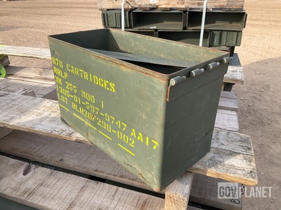 (108) Assorted Ammo Cans
