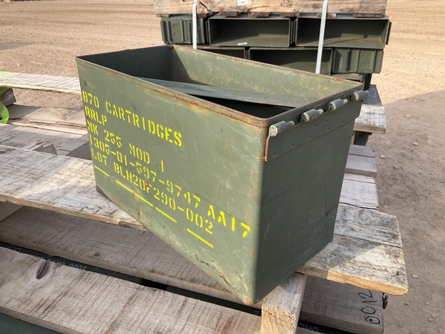 (108) Assorted Ammo Cans