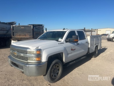 2015 Chevrolet 3500 4x2 Utility Truck