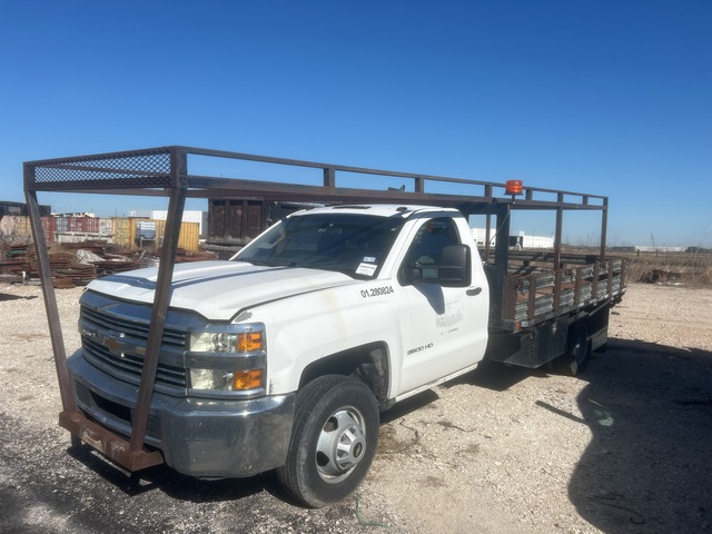 2016 Chevrolet 3500 4x2 Flatbed Truck 2016 Chevrolet 3500 4x2 Flatbed Truck