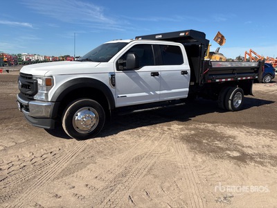 2021 Ford F-450 XL 4x2 Crew Cab Dump Truck