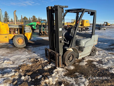 Nissan MP1F2A25LV 4050 lb Pneumatic Tire Forklift (Inoperable)