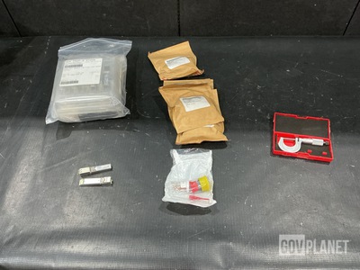 (18) Receiver-Transmitter Modules, (1) Micrometer Caliper & Assorted Items
