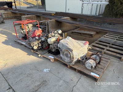 Quantity of (3) Pallets of Engine Cores (Inoperable)