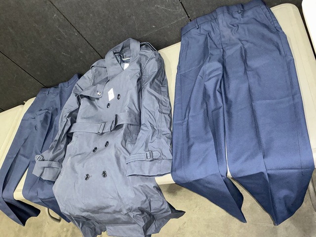 (35) Pairs of Women&rsquo;s Slacks, (2) All-Weather Coats & Assorted Items