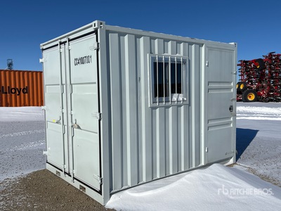 10 ft Multi-Door Lagercontainer (Unused)