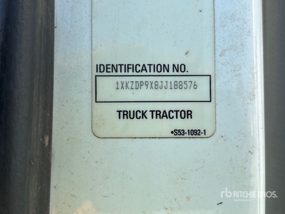 2018 Kenworth T880 Cabina per trattore stradale