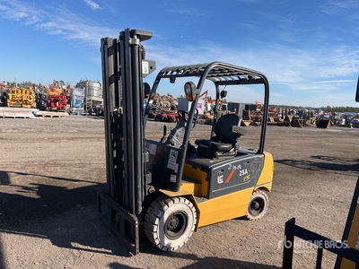 2014 LiuGong CLG2025AS 3300 lb Electric Forklift