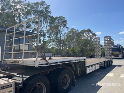 2017 Barker Tri/A Step Deck Trailer