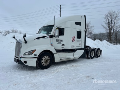 2022 Kenworth T680 6x4 T/A Sleeper Truck Tractor