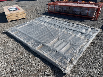 2026 SKLP SK-T20 18 ft x 7 ft 6 in Wrought Iron Bi-Parting Driveway Gate (Unused)