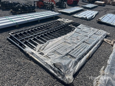 2026 SKLP SK-T20 18 ft x 7 ft 6 in Wrought Iron Driveway Gate (Unused)