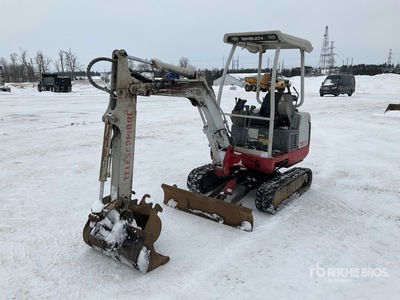 2007 Takeuchi TB016 Mini Excavator