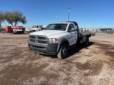 2014 Ram 5500 4x4 Flatbed Truck