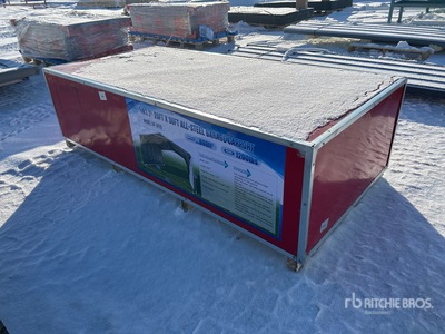 2026 SKLP SK-ZP20 20 ft x 30 ft All-Steel Garage Carport (Unused)