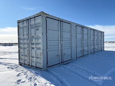 2025 40 ft High Cube Multi-Door Storage Container