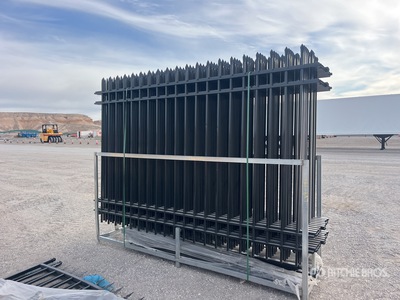 Quantity of (20) 2026 SKLP SK-N20 10 ft x 7 ft Powder Coated Clôture (Unused)