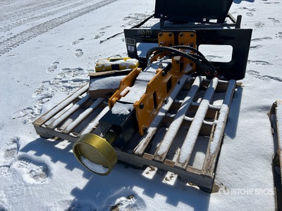 2026 GIYI GY-D680 Skid Steer Post Driver (Unused)