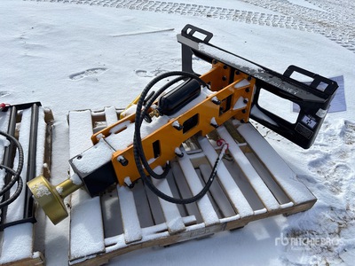 2026 GIYI GY-D680 56 in Skid Steer Post Driver (Unused)