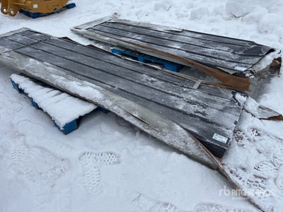 2026 SKLP SKH100 3 ft x 12 ft Galvalume Steel Sheets Divers  (Unused)