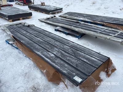 Quantity of (50) 2026 SKLP SKH50 3 ft x 12 ft Galvalume Steel Sheets Divers  (Unused)