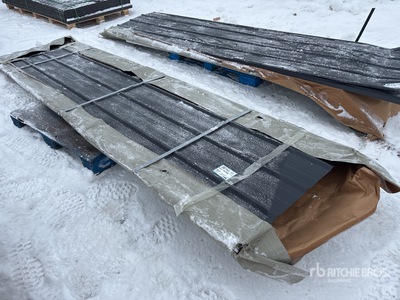 Quantity of (50) 2026 SKLP SKH50 3 ft x 12 ft Galvalume Steel Sheets Divers  (Unused)