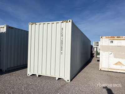 2025 40 ft High Cube Multi-Door Storage Container