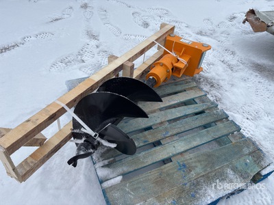 2026 GIYI Excavator Augers Divers - Accessoires pour chargeuse à différentiel - Fits Cat 305 (Unused)