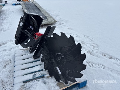 2026 GIYI GY-MTS51 28 in MINI Skid Steer Tree Saw Divers - Accessoires pour chargeuse à différentiel (Unused)