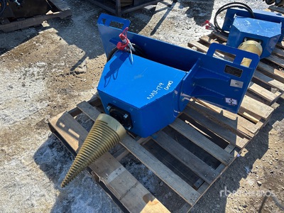 2026 GIYI GY-LS43 43 in Skid Steer Log Splitter (Unused)