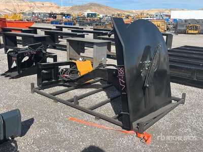 2026 GIYI GY-ECA74 54 in Articulating Desbrozadora para minicargadora (Unused)