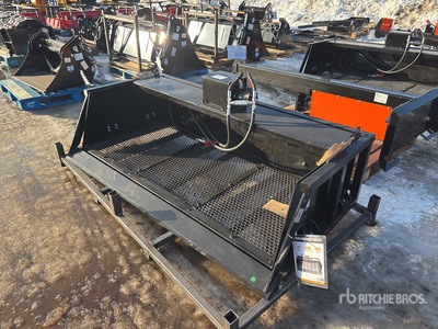 2026 GIYI GY-VB79 79 in Vibration bucket Accessorio per mini pala - Fits Skid Steer (Unused)