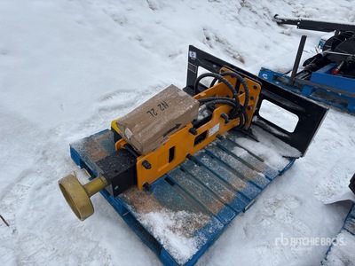 2026 GIYI GY-D680 56 in Skid Steer Post Driver (Unused)