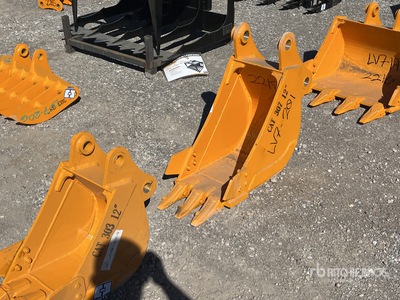 2026 GIYI GY-BK 12 in Digging Baggerlöffel - Fits Cat 307 (Unused)