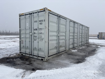 2025 40 ft High Cube Multi-Door Storage Container
