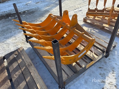 2026 GIYI 48 in Excavator Rake (Unused)